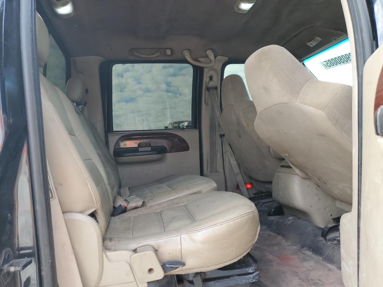 2003 Ford F250 VIN 1FTNW21F83EA29613 Copart auction photo, rear end damage thumbnail 10