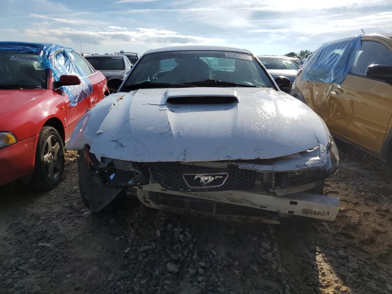 2003 Ford Mustang VIN 1FAFP42X83F366674 Copart auction photo, front end / minor dent/scratches damage thumbnail 5