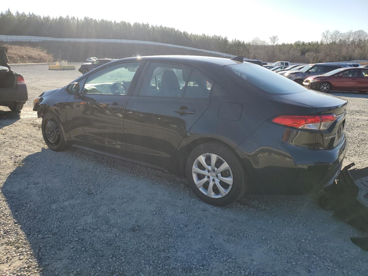 2020 Toyota Corolla VIN 5YFEPRAE7LP070377 Copart auction photo, all over damage thumbnail 2