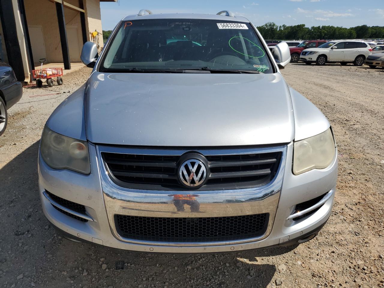 2009 Volkswagen Touareg VIN WVGBE77L69D029264 Copart auction photo, rear end damage thumbnail 5