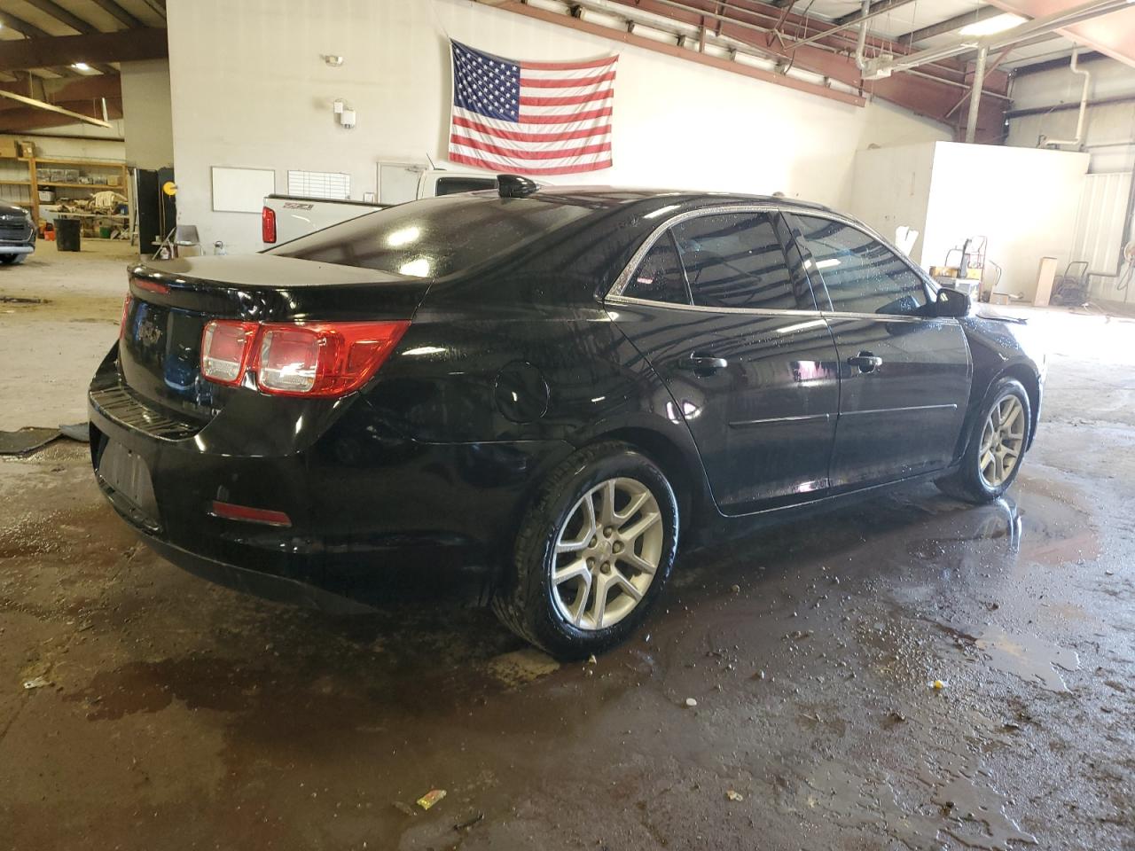 2016 Chevrolet Malibu VIN 1G11C5SA1GU107388 Copart auction photo, front end / side damage thumbnail 3