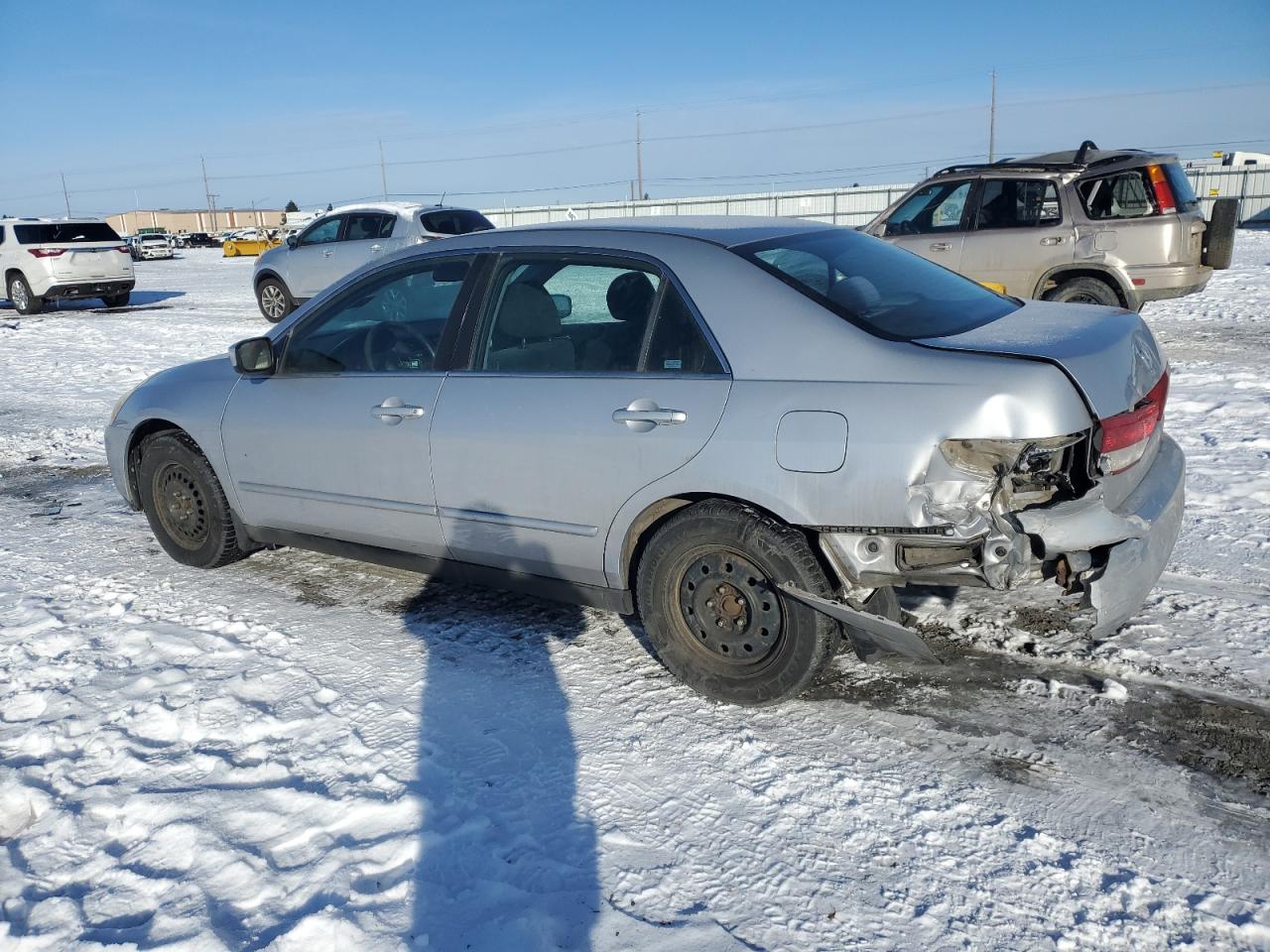 2003 Honda Accord VIN 1HGCM55343A043483 Copart auction photo, rear end / side damage thumbnail 2