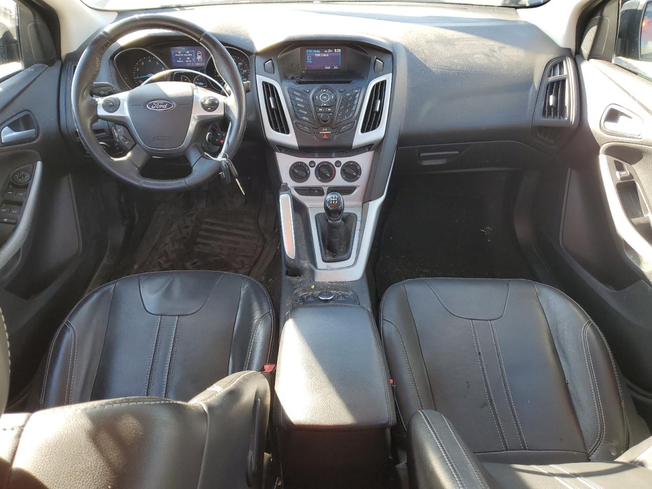 2014 Ford Focus VIN 1FADP3F21EL115774 Copart auction photo, front end damage thumbnail 8
