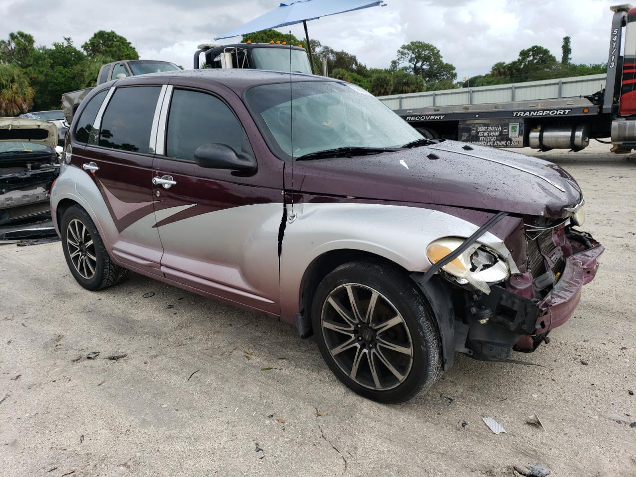 2002 Chrysler PT Cruiser VIN 3C4FY48B62T369063 Copart auction photo, front end / side damage thumbnail 4