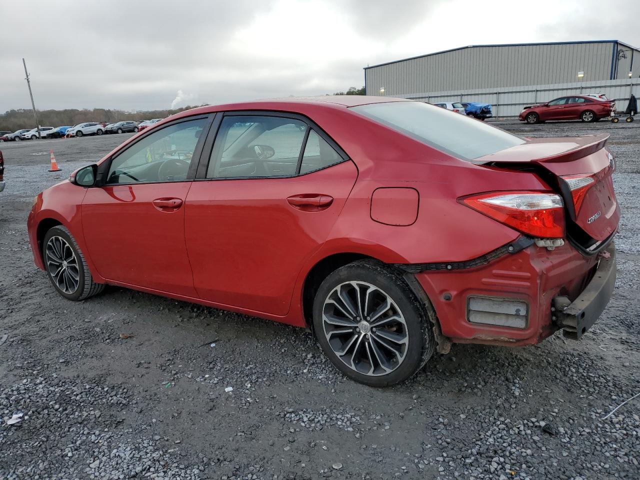 2016 Toyota Corolla VIN 2T1BURHE5GC491697 Copart auction photo, rear end damage thumbnail 2