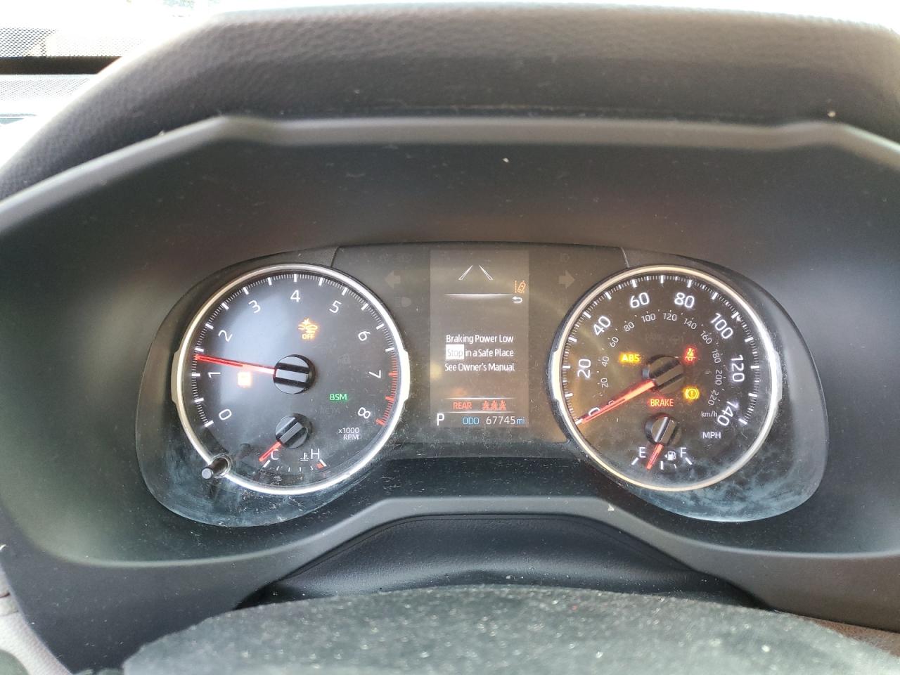 2019 Toyota RAV 4 VIN JTMP1RFV6KD040663 Copart auction photo, all over damage thumbnail 9