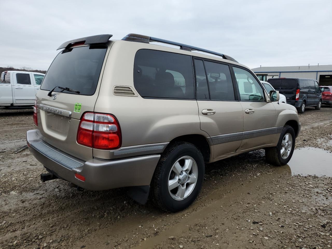 2004 Toyota Land Cruiser VIN JTEHT05J442057643 Copart auction photo, mechanical / side damage thumbnail 3