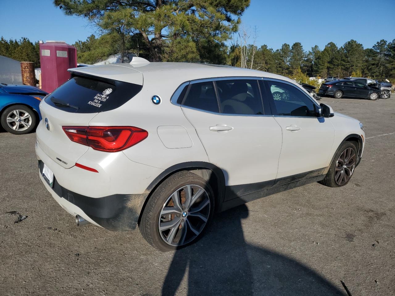 2018 BMW X2 VIN WBXYJ5C30JEF80220 Copart auction photo, front end damage thumbnail 3