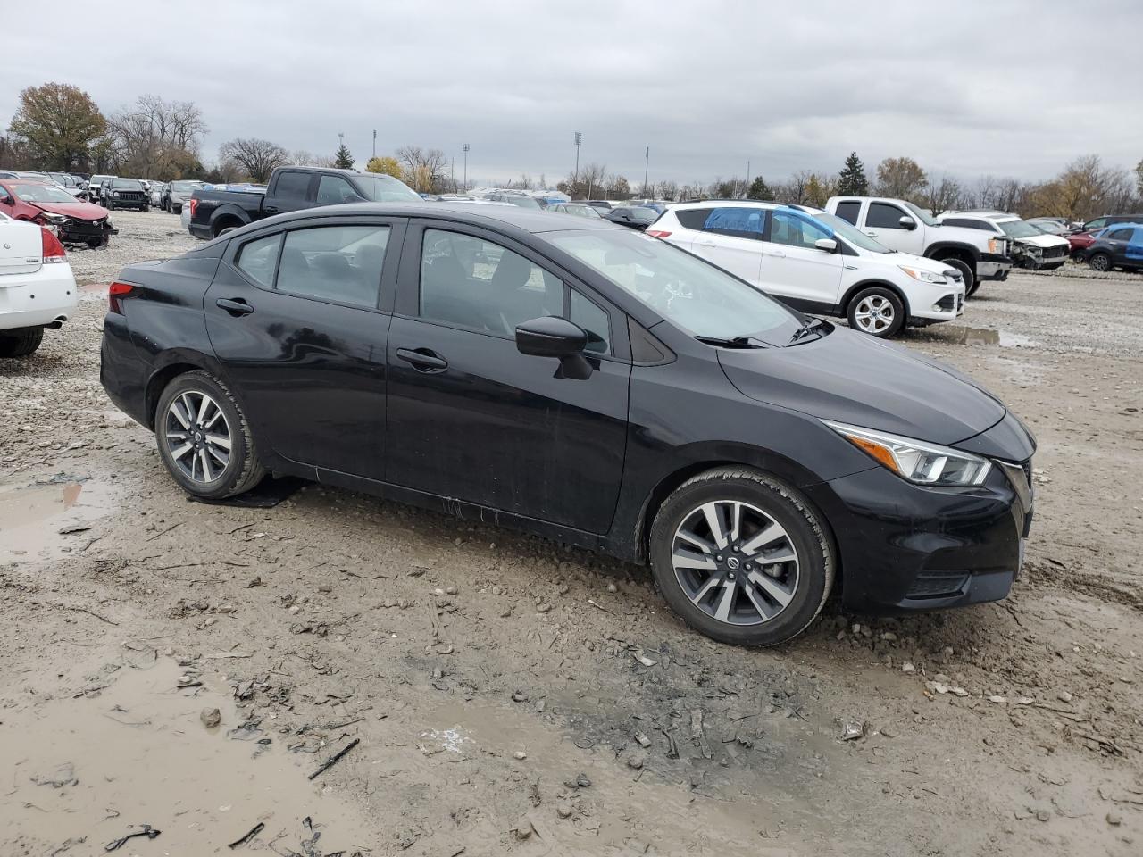 2020 Nissan Versa VIN 3N1CN8EV9LL860250 Copart auction photo, side / minor dent/scratches damage thumbnail 4