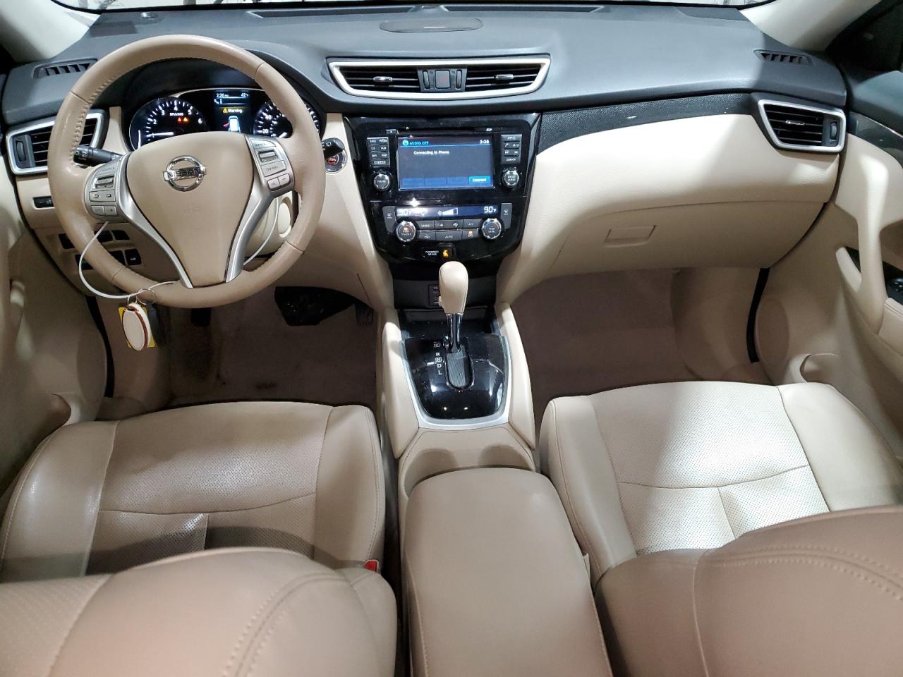 2015 Nissan Rogue VIN 5N1AT2MV7FC902645 Copart auction photo, front end / side damage thumbnail 8