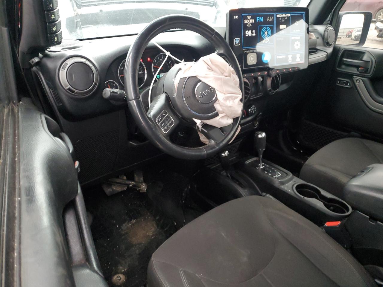 2017 Jeep Wrangler VIN 1C4AJWAG6HL606591 Copart auction photo, front end damage thumbnail 8