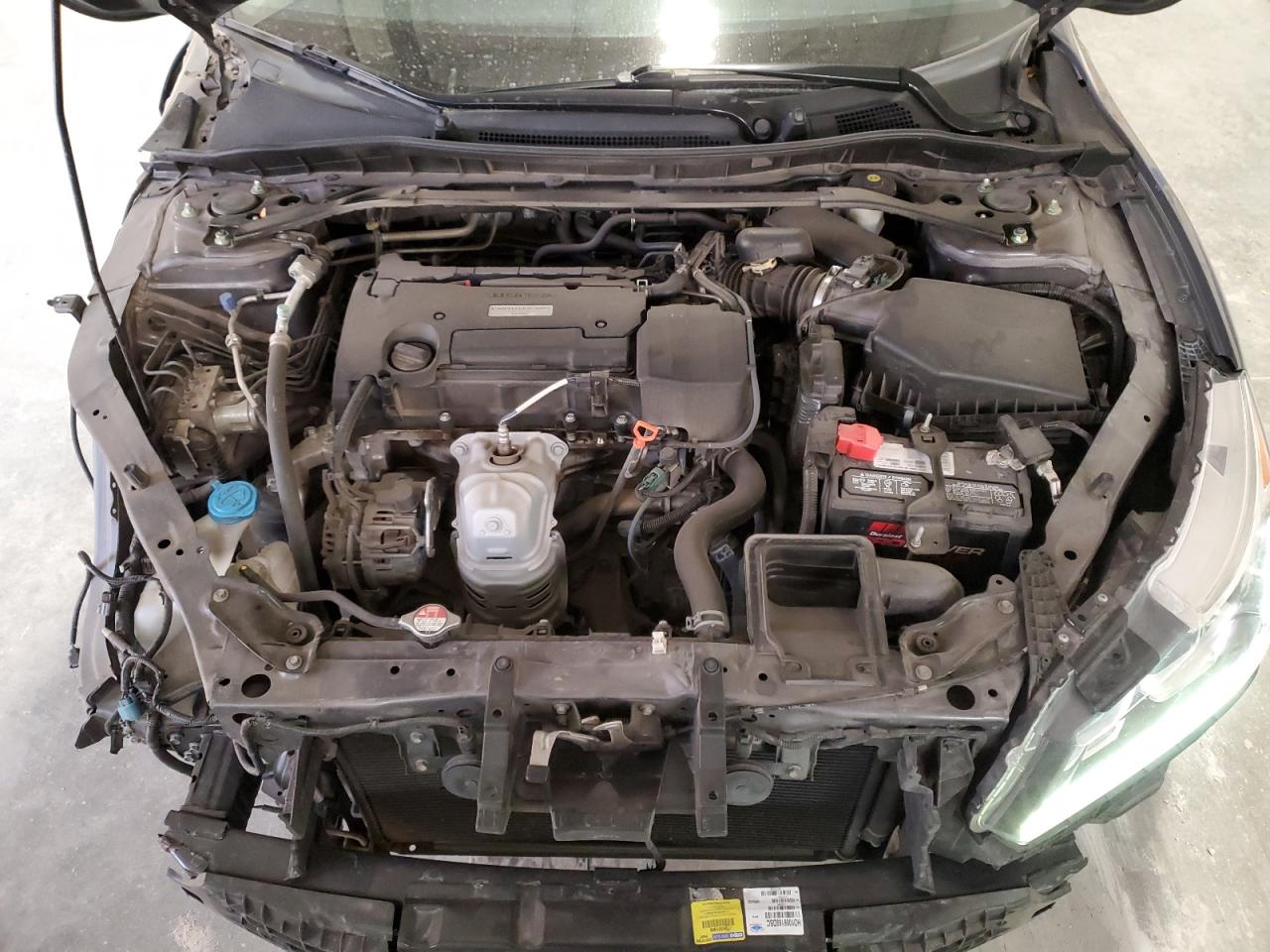 2017 Honda Accord VIN 1HGCR2F78HA297481 Copart auction photo, rear end / front end damage thumbnail 11