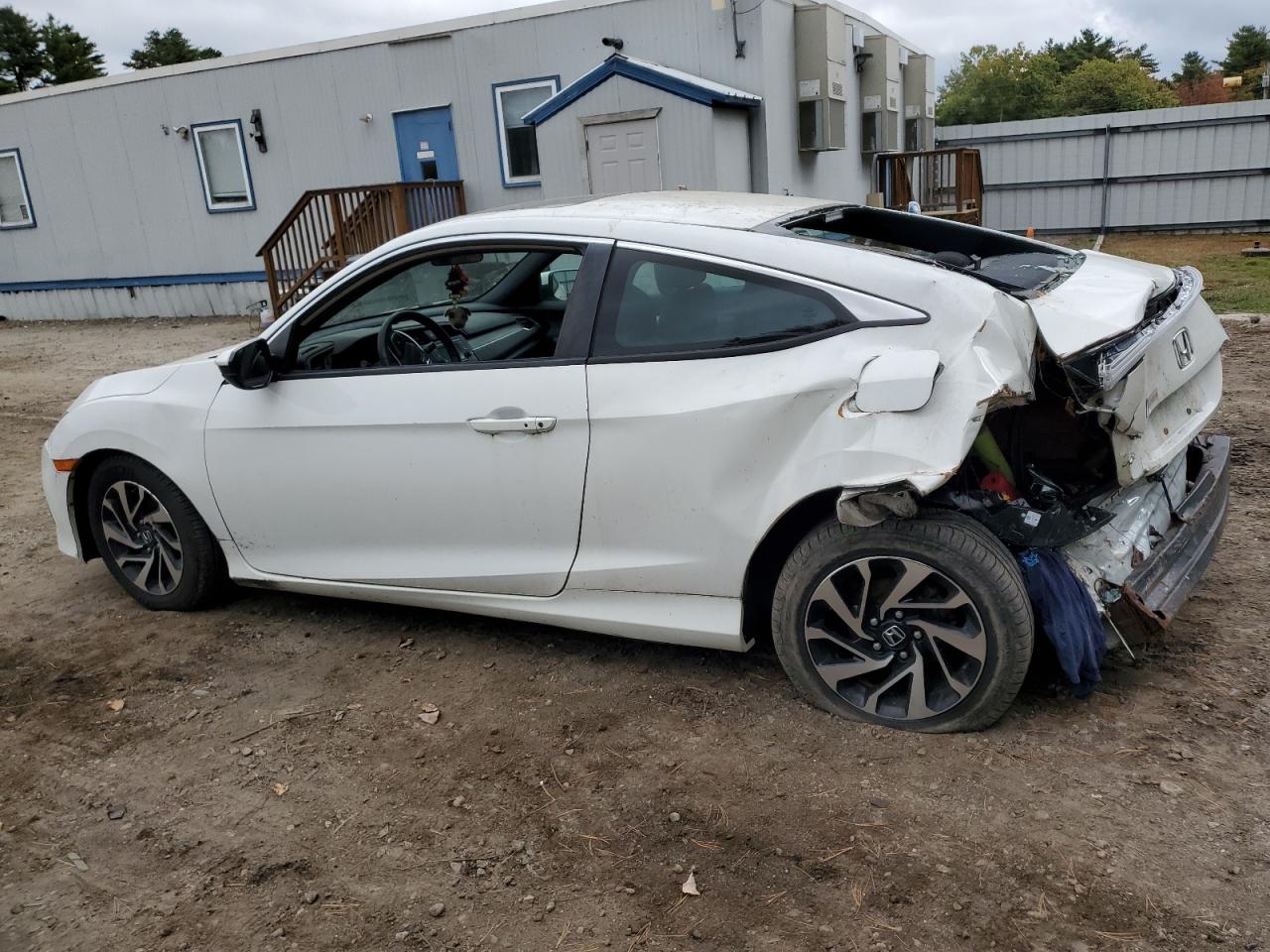2016 Honda Civic VIN 2HGFC4B08GH316274 Copart auction photo, rear end / minor dent/scratches damage thumbnail 2