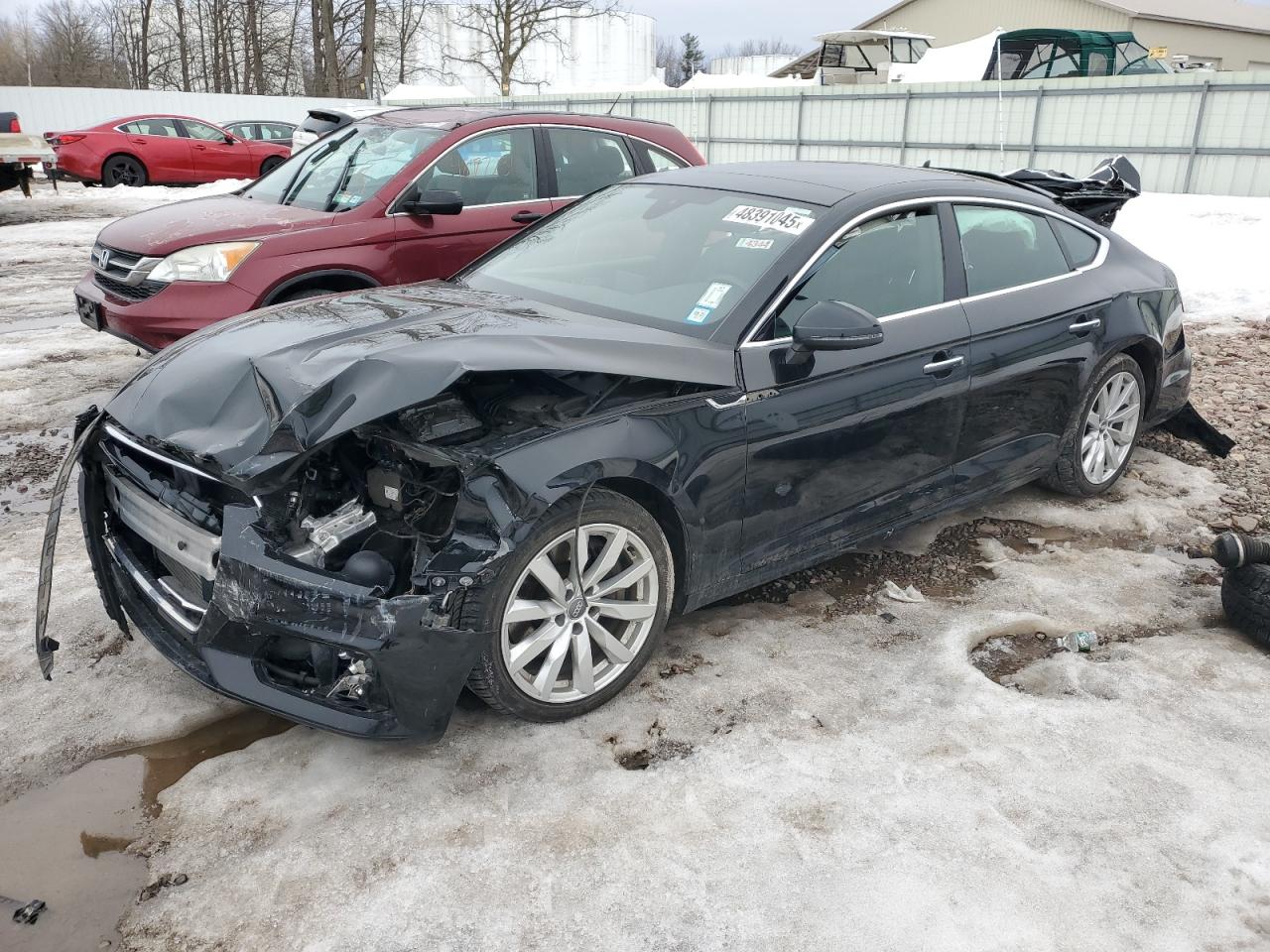2018 Audi A5 VIN WAUANCF58JA057825 - Copart auction photo