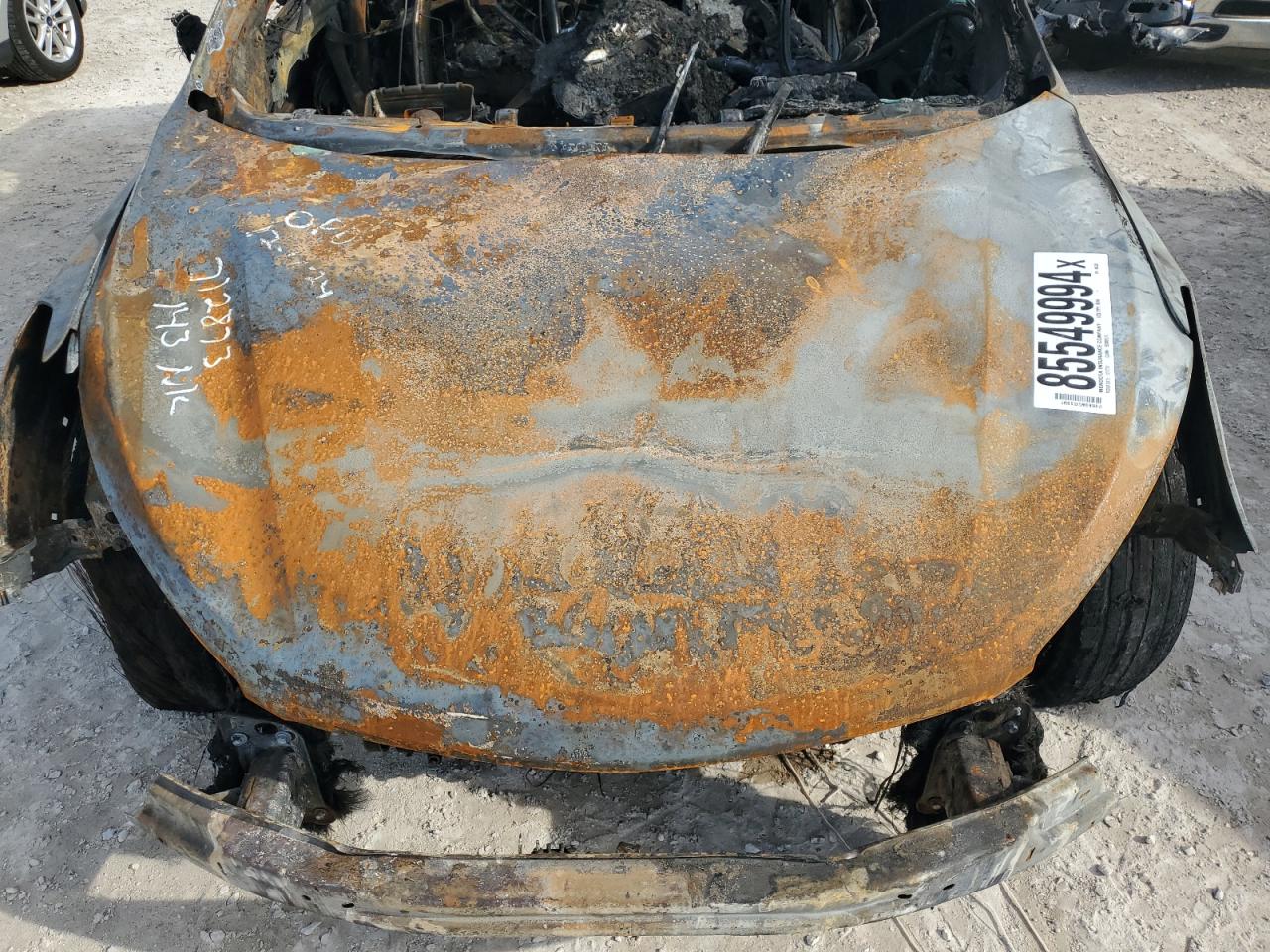 2017 Hyundai Santa Fe VIN 5XYZW4LA4HG408380 Copart auction photo, burn damage thumbnail 12