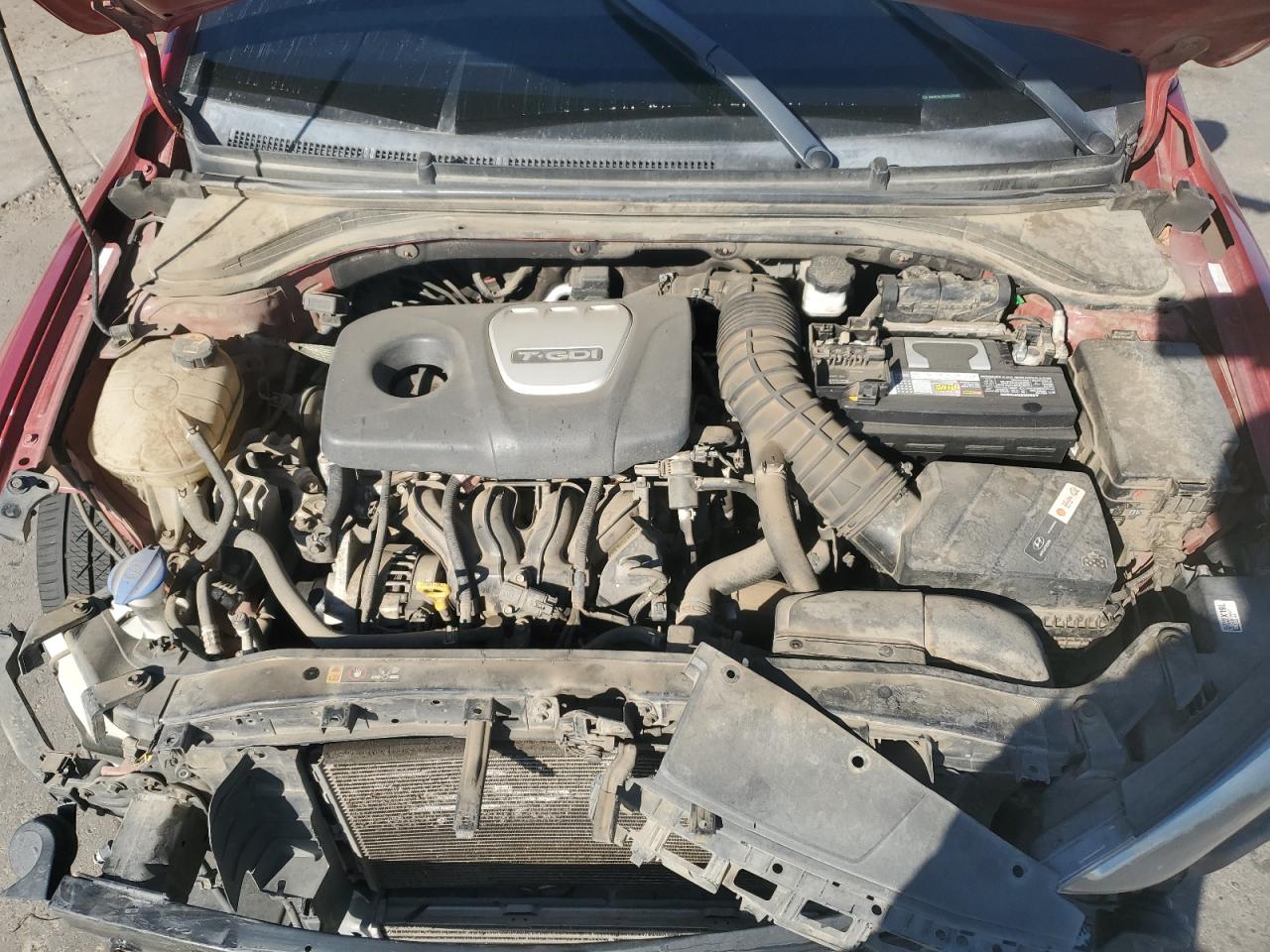 2018 Hyundai Elantra VIN KMHD04LB2JU520082 Copart auction photo, front end damage thumbnail 12