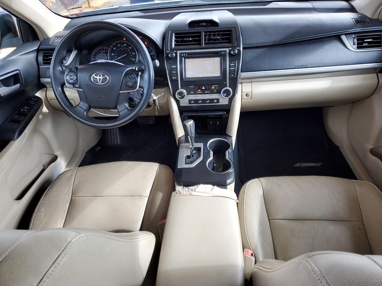 2014 Toyota Camry VIN 4T1BF1FK6EU391270 Copart auction photo, front end / rear end damage thumbnail 8