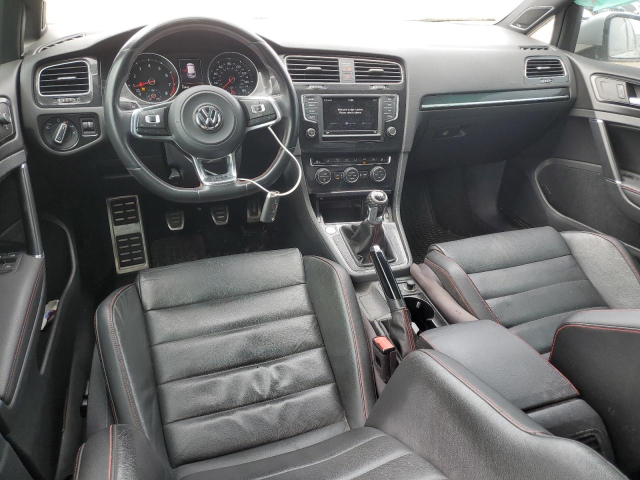 2016 Volkswagen GTI VIN 3VW547AU6GM061202 Copart auction photo, rear end / side damage thumbnail 8