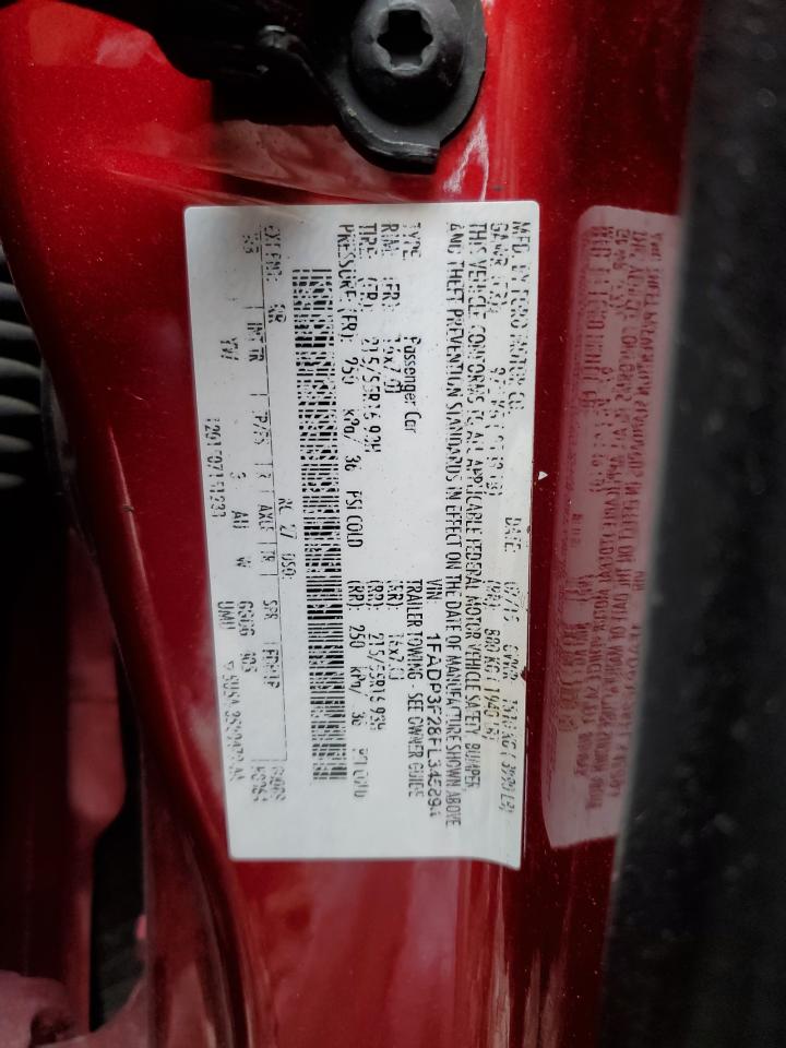 2015 Ford Focus VIN 1FADP3F28FL345894 Copart auction photo, front end damage thumbnail 13
