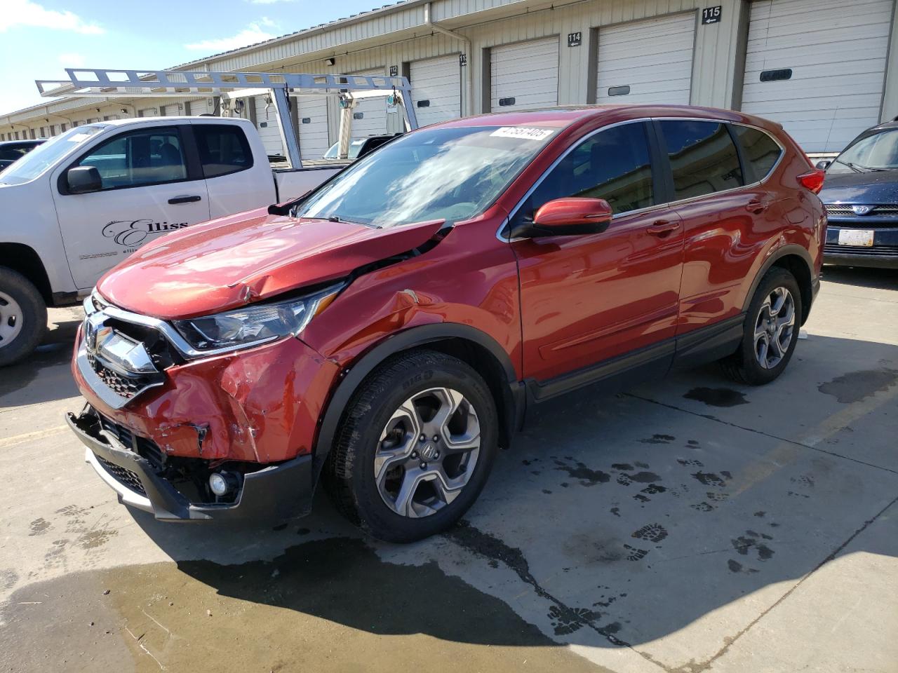 2019 Honda CR-V VIN 2HKRW2H87KH647111