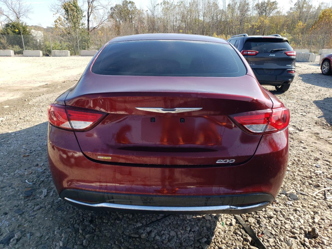 2015 Chrysler 200 VIN 1C3CCCAB0FN593462 Copart auction photo, front end damage thumbnail 6
