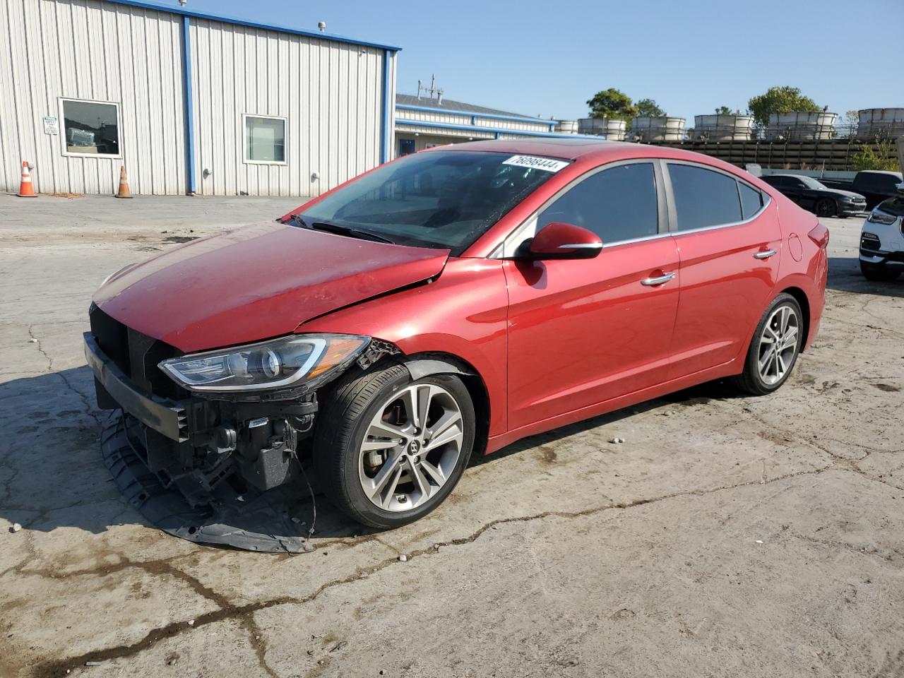 2017 Hyundai Elantra VIN 5NPD84LF0HH098074