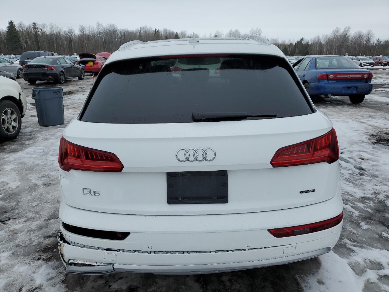 2019 Audi Q5 VIN WA1BNAFY7K2120232 Copart auction photo, rear end / minor dent/scratches damage thumbnail 6