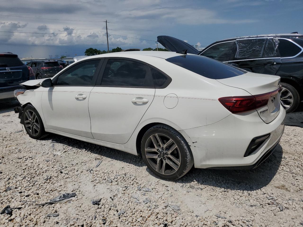 2019 KIA Forte VIN 3KPF34AD8KE127275 Copart auction photo, front end / mechanical damage thumbnail 2