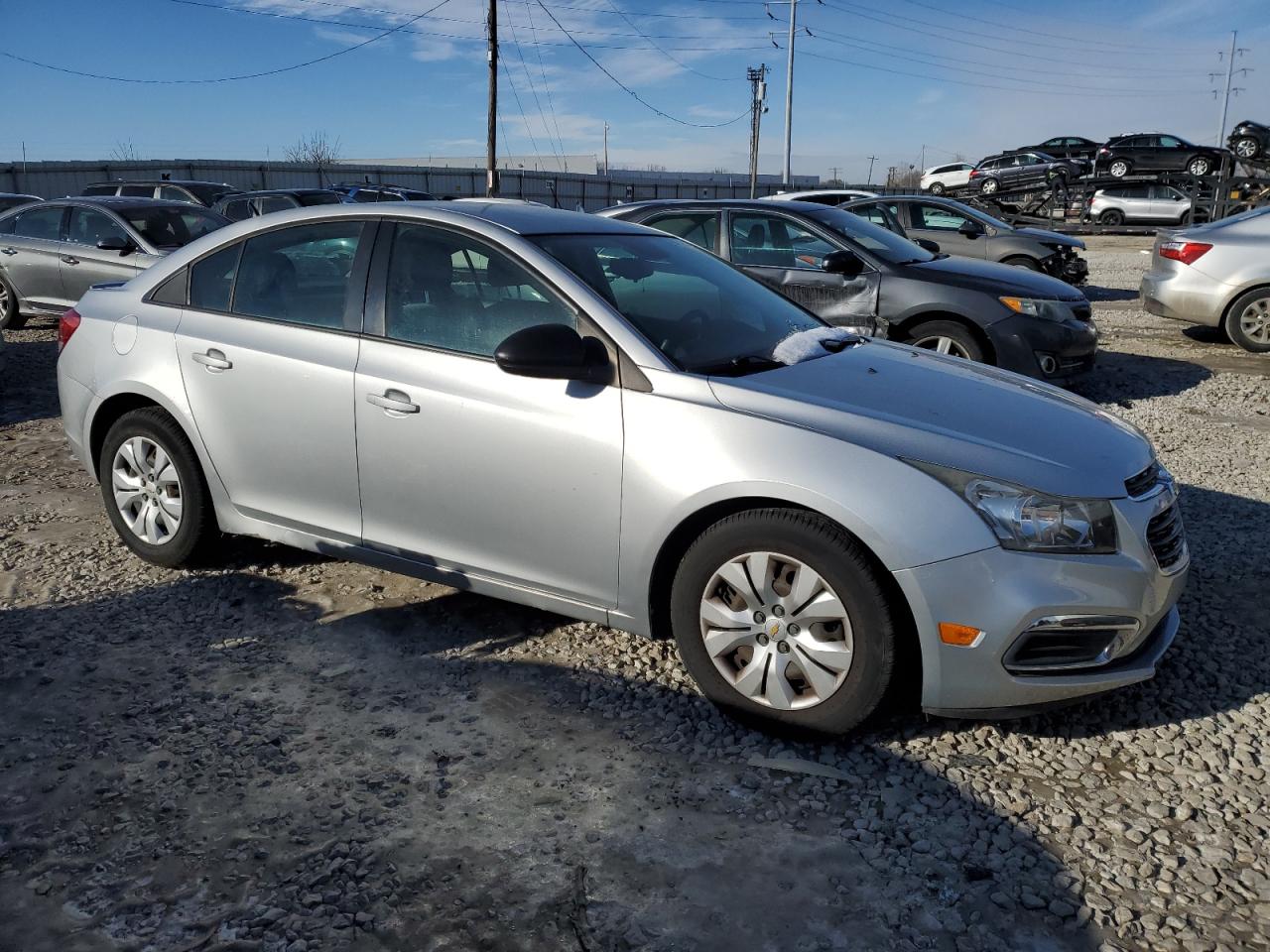 2016 Chevrolet Cruze VIN 1G1PA5SH8G7110266 Copart auction photo, rear end / minor dent/scratches damage thumbnail 4