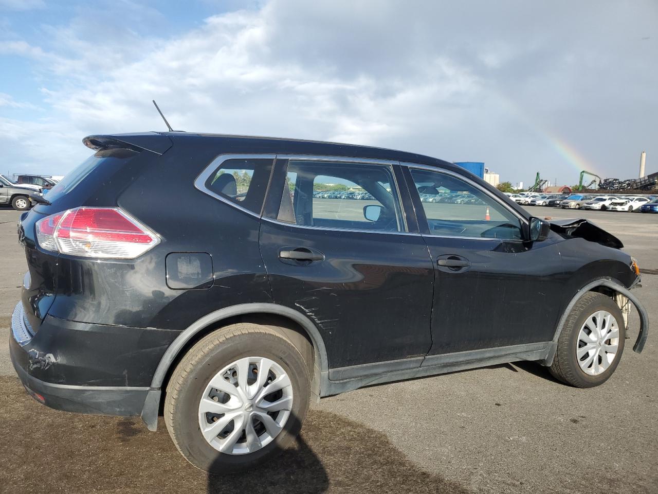 2016 Nissan Rogue VIN JN8AT2MTXGW011370 Copart auction photo, front end damage thumbnail 3