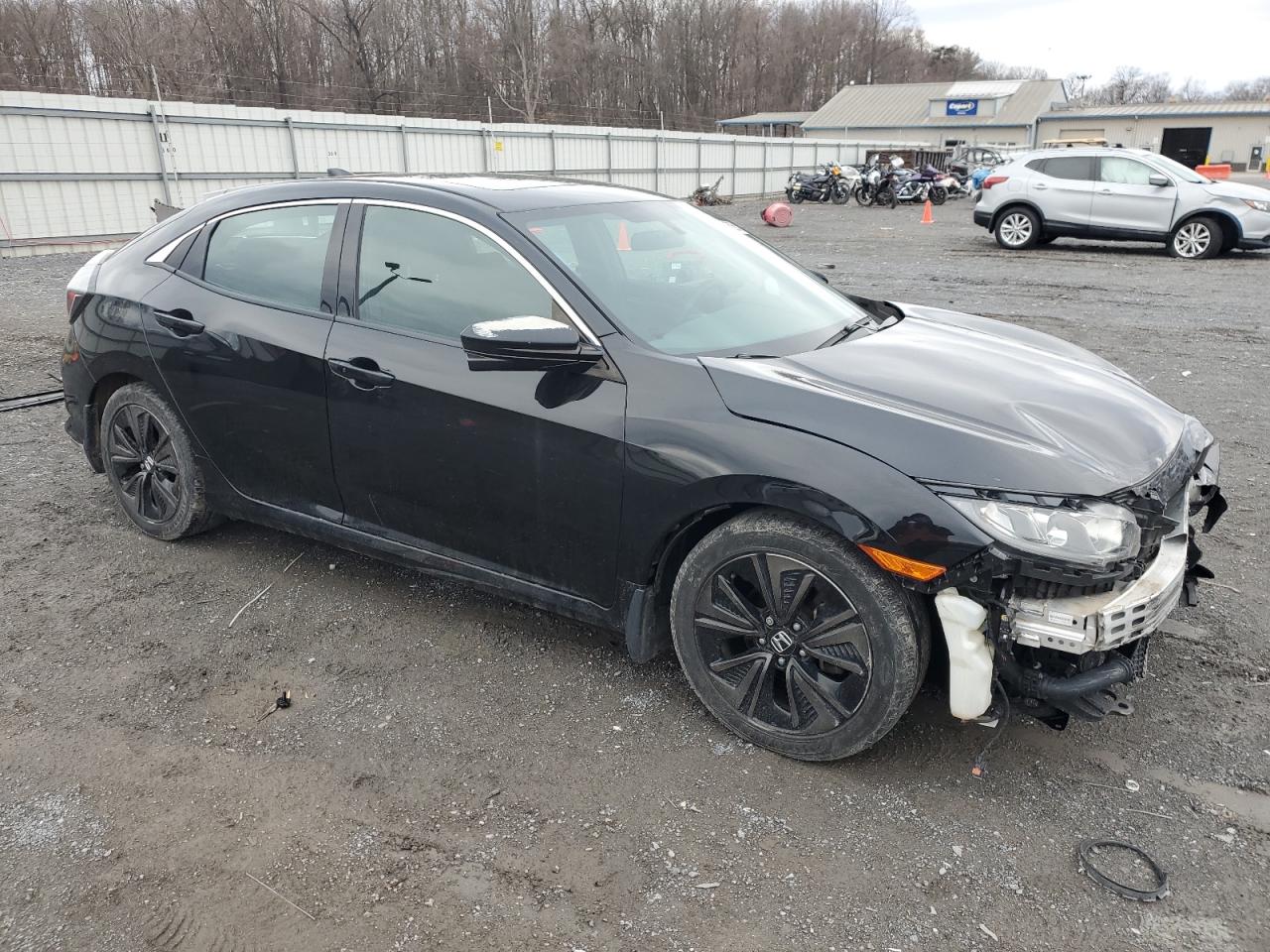 2018 Honda Civic VIN SHHFK7H58JU428803 Copart auction photo, front end damage thumbnail 4