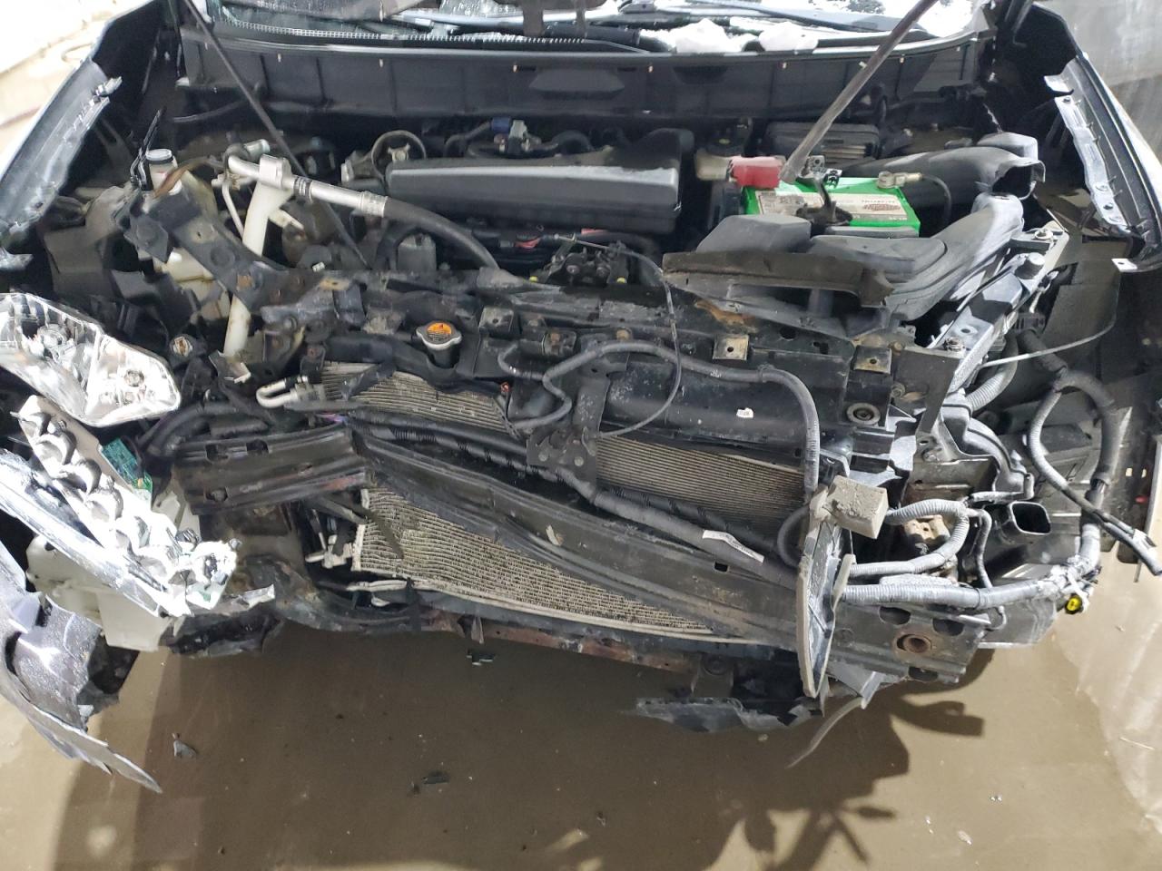 2016 Nissan Rogue VIN 5N1AT2MV0GC730881 Copart auction photo, front end damage thumbnail 14
