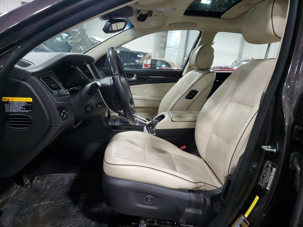 2014 Hyundai Equus VIN KMHGH4JH6EU082783 Copart auction photo, front end damage thumbnail 7