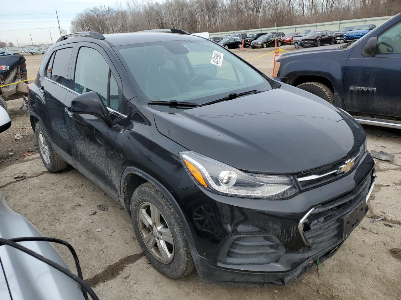 2019 Chevrolet Trax VIN KL7CJLSB6KB819660 Copart auction photo, front end damage thumbnail 4