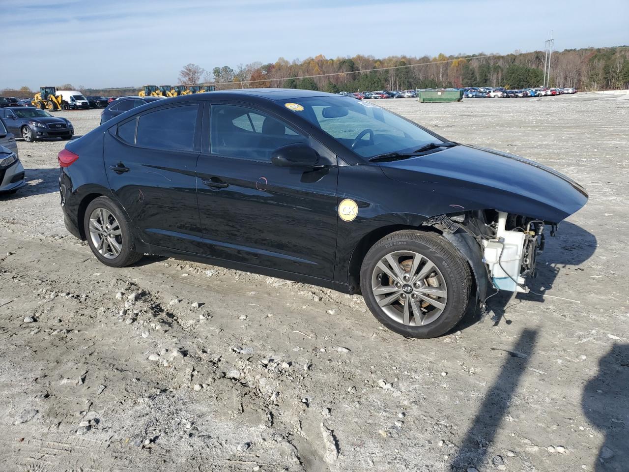 2017 Hyundai Elantra VIN 5NPD84LF4HH148510 Copart auction photo, front end / minor dent/scratches damage thumbnail 4