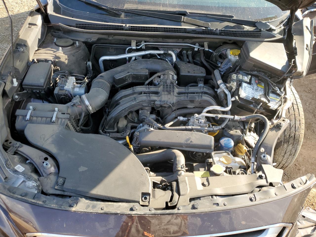 2020 Subaru Outback VIN 4S4BTANC1L3176417 Copart auction photo, front end / side damage thumbnail 12
