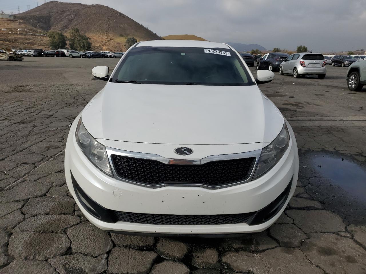 2013 KIA Optima VIN KNAGM4A79D5421968 Copart auction photo, vandalism damage thumbnail 5