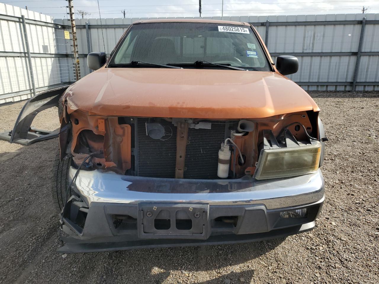 2005 Chevrolet Colorado VIN 1GCDS196258118696 Copart auction photo, front end / minor dent/scratches damage thumbnail 5