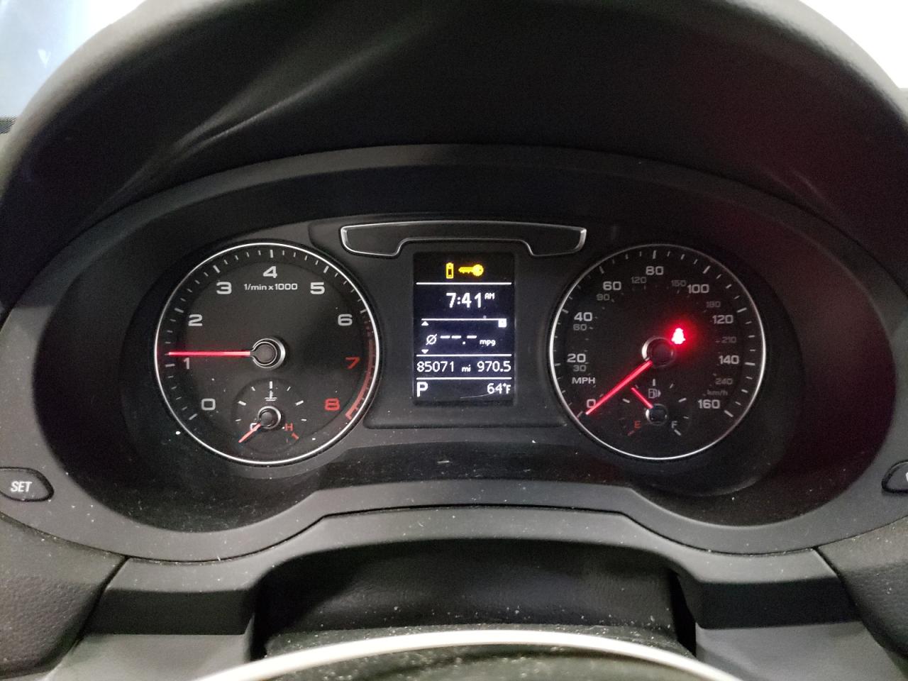 2018 Audi Q3 VIN WA1ECCFS3JR008222 Copart auction photo, front end / side damage thumbnail 9