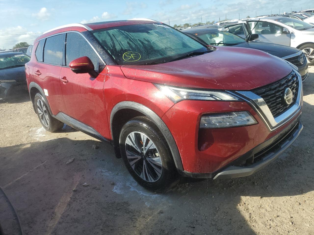 2021 Nissan Rogue VIN 5N1AT3BA1MC706364 Copart auction photo, water/flood / minor dent/scratches damage thumbnail 4