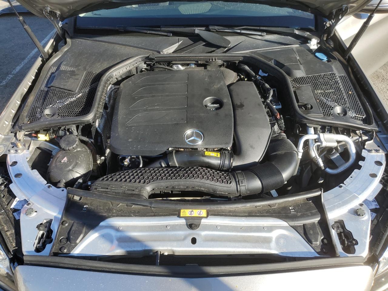2019 Mercedes-Benz C-klasse VIN 55SWF8DB3KU298923 Copart auction photo, water/flood damage thumbnail 11
