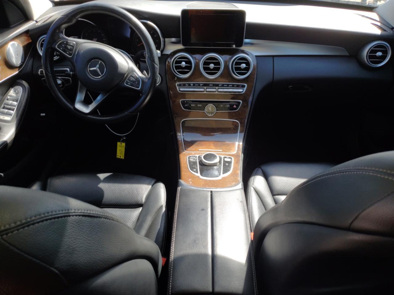 2017 Mercedes-Benz C-klasse VIN 55SWF4KB0HU184835 Copart auction photo, rear end damage thumbnail 8