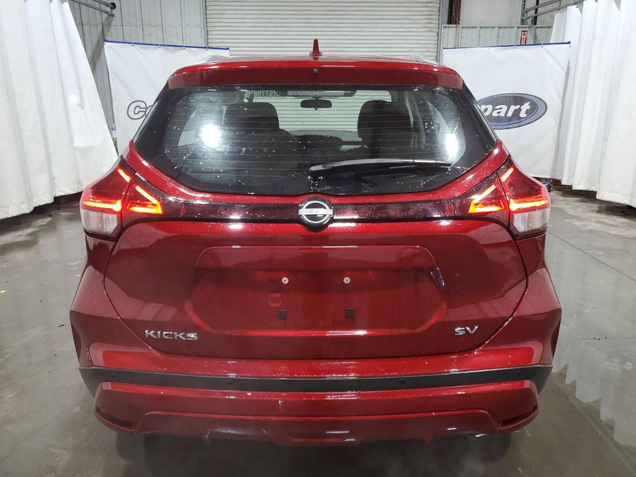 2024 Nissan Kicks VIN 3N1CP5CV1RL566569 Copart auction photo, front end / side damage thumbnail 6