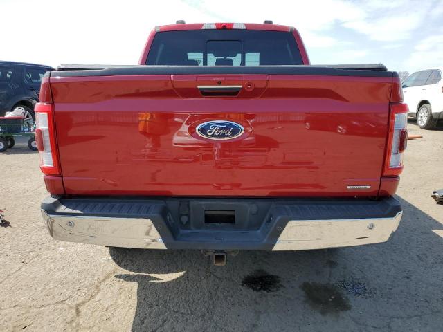 2021 Ford F-150 VIN 1FTFW1E84MFA32160 Copart auction photo, front end / side damage thumbnail 6