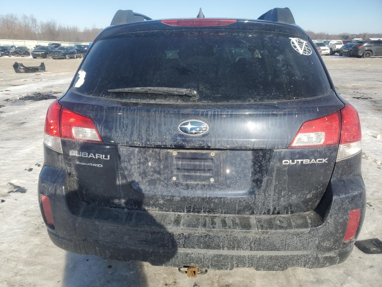2014 Subaru Outback VIN 4S4BRCCC4E3278309 Copart auction photo, all over damage thumbnail 6