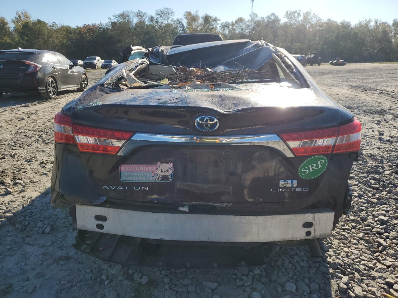 2013 Toyota Avalon VIN 4T1BD1EB0DU010101 Copart auction photo, all over damage thumbnail 6