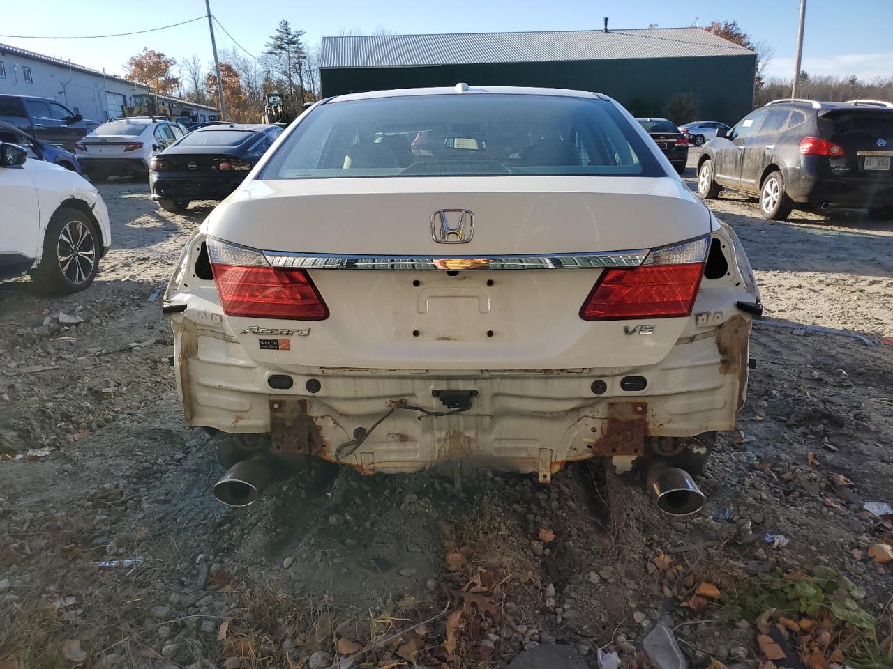 2020 Honda Accord VIN 1HGCR3F88DA017213 Copart auction photo, rear end / minor dent/scratches damage thumbnail 6