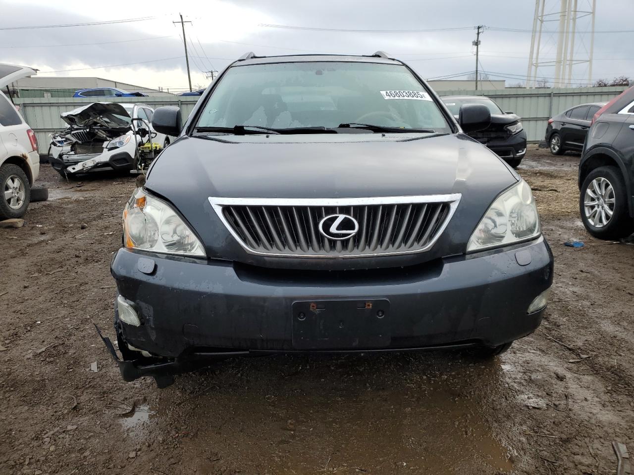 2009 Lexus RX VIN 2T2HK31U99C114237 Copart auction photo, front end / side damage thumbnail 5