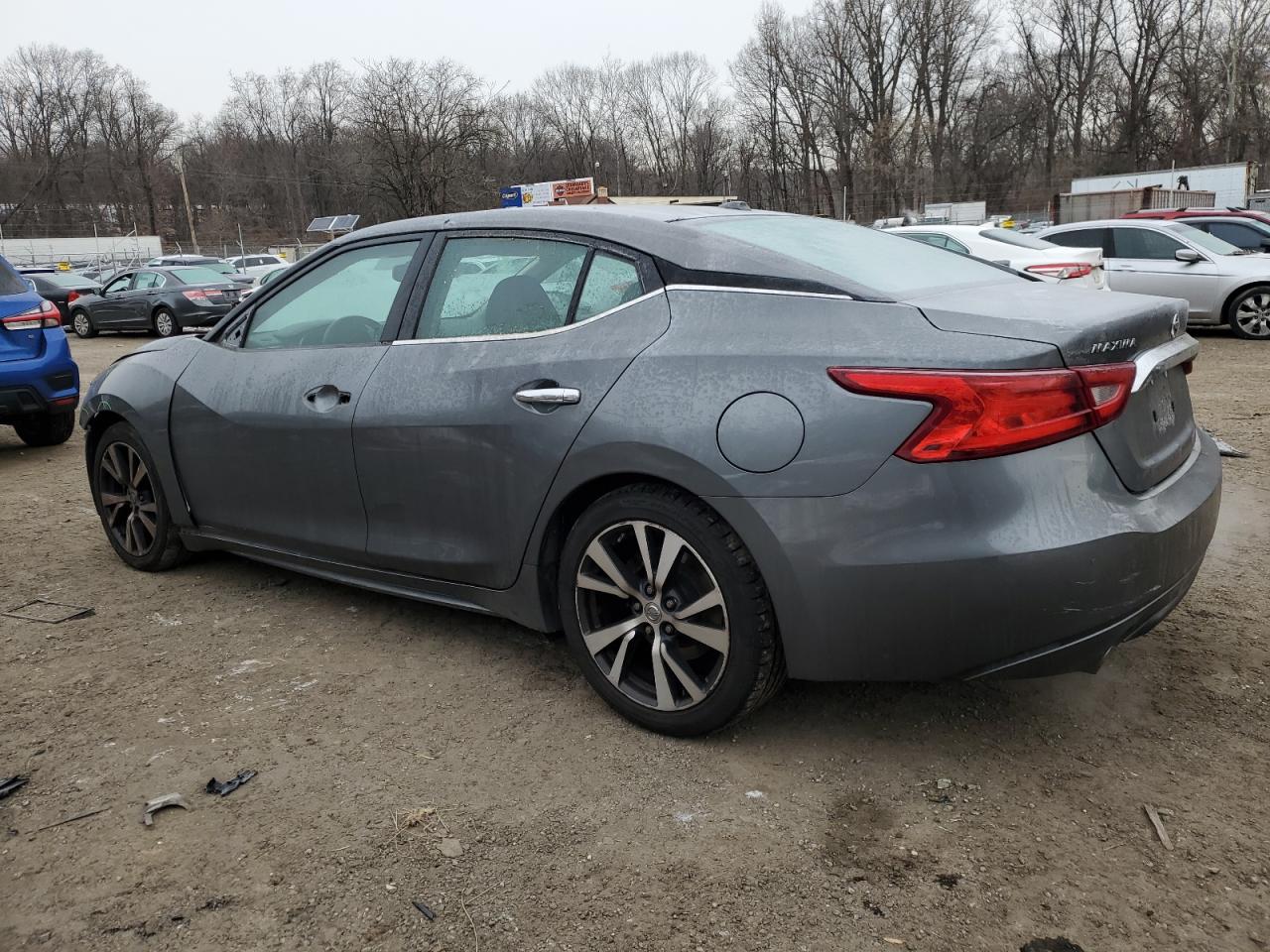 2017 Nissan Maxima VIN 1N4AA6AP2HC370754 Copart auction photo, front end damage thumbnail 2