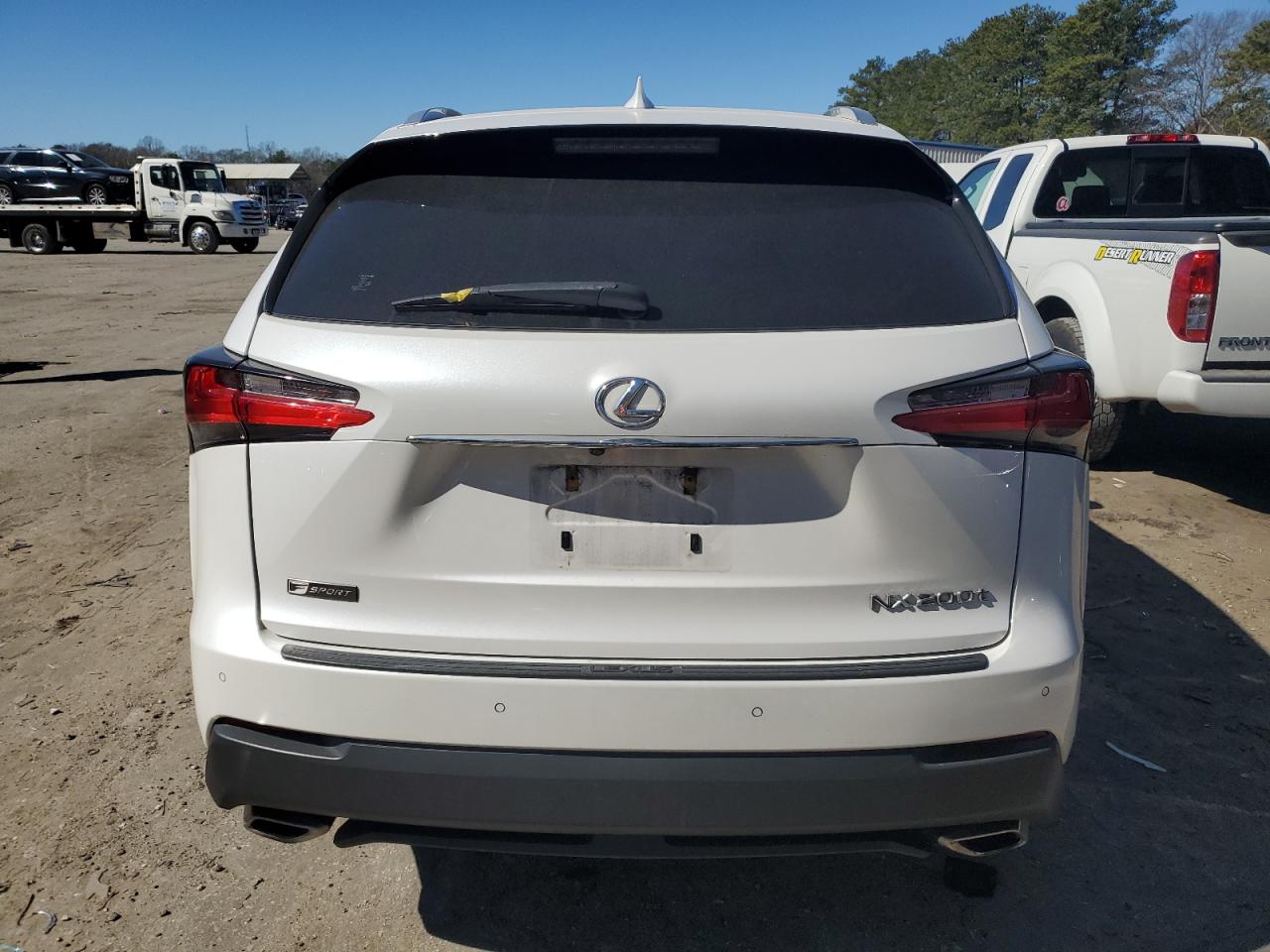 2015 Lexus NX VIN JTJYARBZ2F2021569 Copart auction photo, water/flood / front end damage thumbnail 6